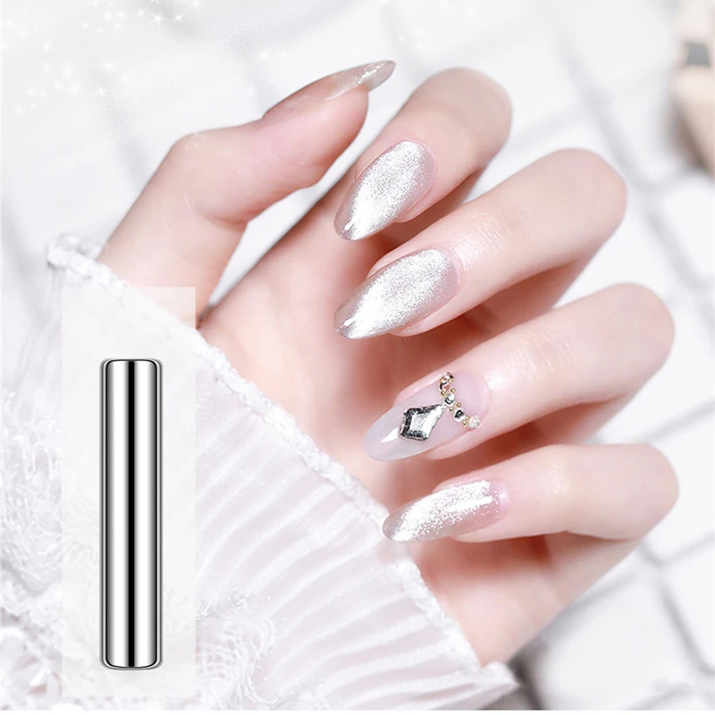 10pcs Nail Art Magnet Stick Kit 9D Cat Magnetic Gel Nail Gel Polish Line Strip Effect Strong Magnetic Pen Tool Set Cat Magnet