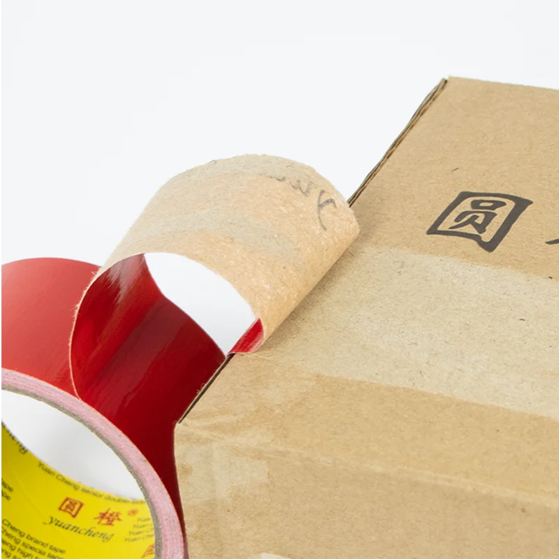 red Adhesive Fabric Duct Tape, Electric bicycle seat repair, tarpaulin repair,blocks water and leaves no glue 10Mx45MM