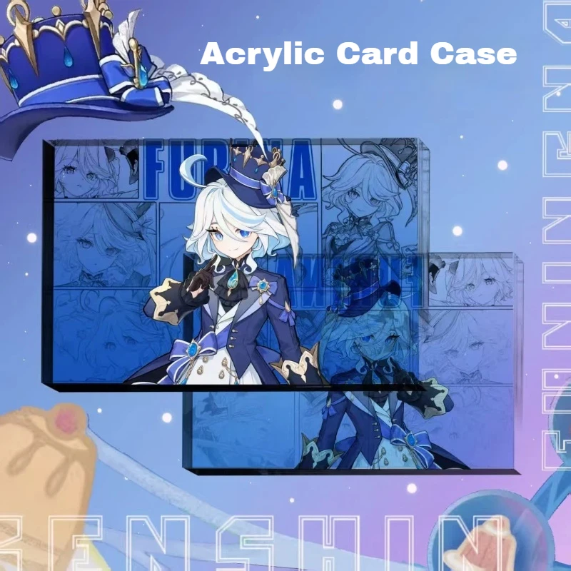 

Acrylic Card Brick Anime Style Genshin Impact Furina Scaramouche Kazuha Nahida Desktop Ornament New Arrival