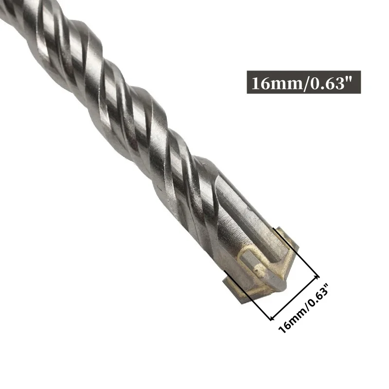 5/6/8/10/12/14/16mm Beton SDS Plus Boor Cross elektrische Hamer Boren voor Metselwerk Beton Rots Steen