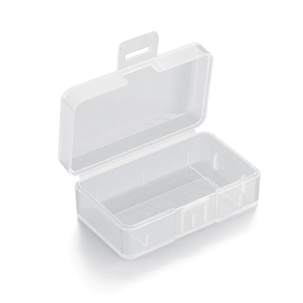 1-5pcs Hard Plastic 9V Battery Case Storage Boxes Case Transparent For 1-2 slot 9V 6F22 Battery Holder Cell Container