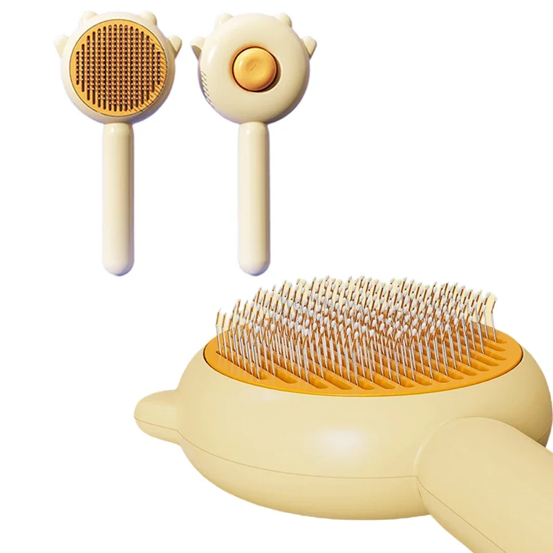 Pet Grooming Needle Brush Hair Remover Magic Massage Comb Pets General Supplies For Dogs and Cats Cleaning Care image 6