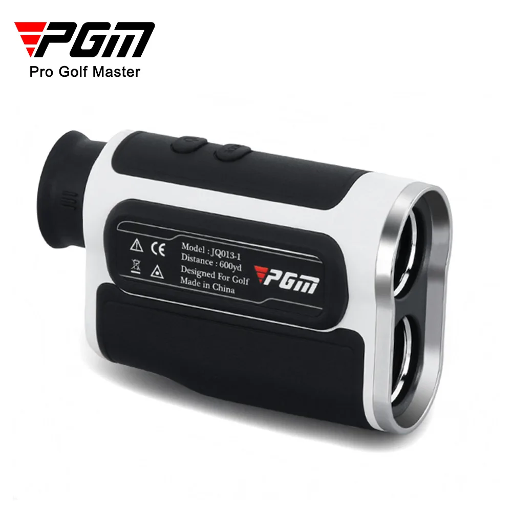 Dalmierz laserowy do golfa PGM, pomiar odległości, kompensacja nachylenia, blokada masztu flagi, 1300 jardów, ładowalny