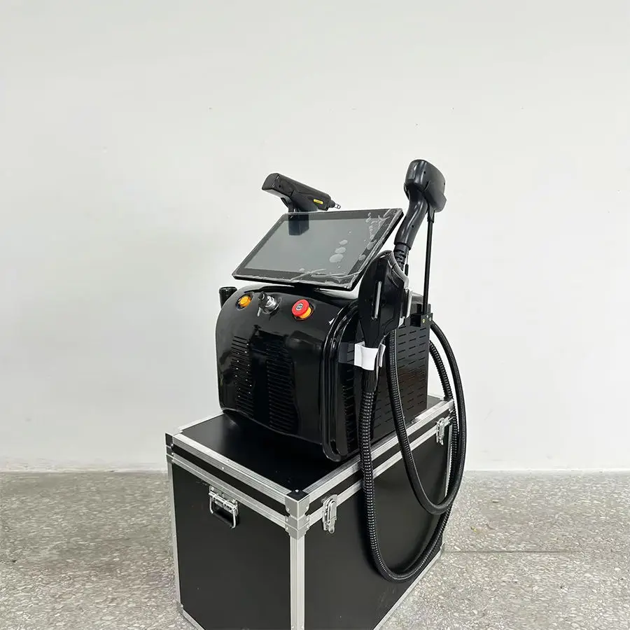 

Портативная диодная лазерная эпиляция 4в1, многофункциональная косметическая фабрика, прямые поставки, лазерная диодная эпиляция RF + OPT/IPL