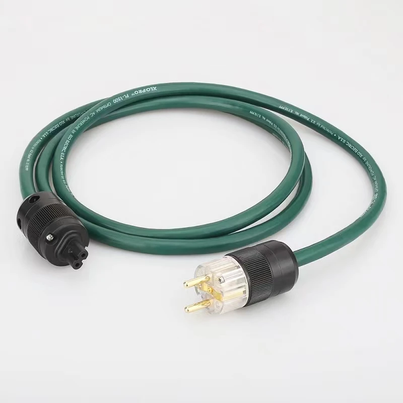 

HI-END XLO PL-1500 US AC Power Cable with firgure 8 C7 IEC Power cord hifi AMP/CD Mains Power Cable