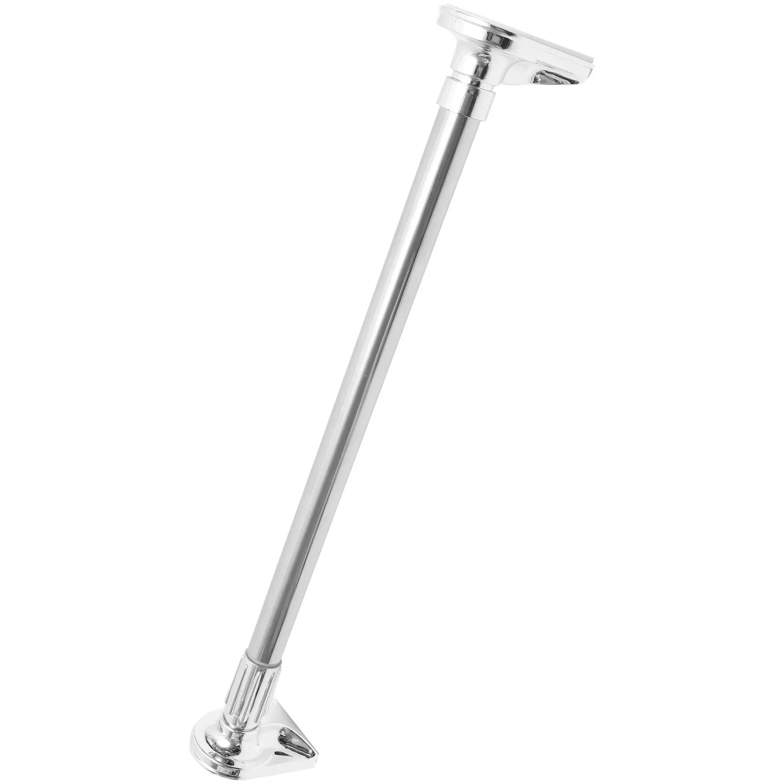 1Pcs Multipurpose Retractable Curtain Rod 50-80Cm Rotatable Telescopic Shower Curtain Pole Punch Free Heavy Duty Load Bearing