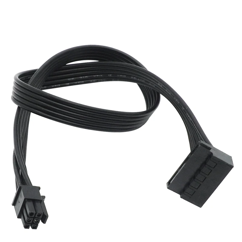 Kabel Daya Modular mini 6Pin ke SATA lengan tunggal untuk Corsair tipe 4