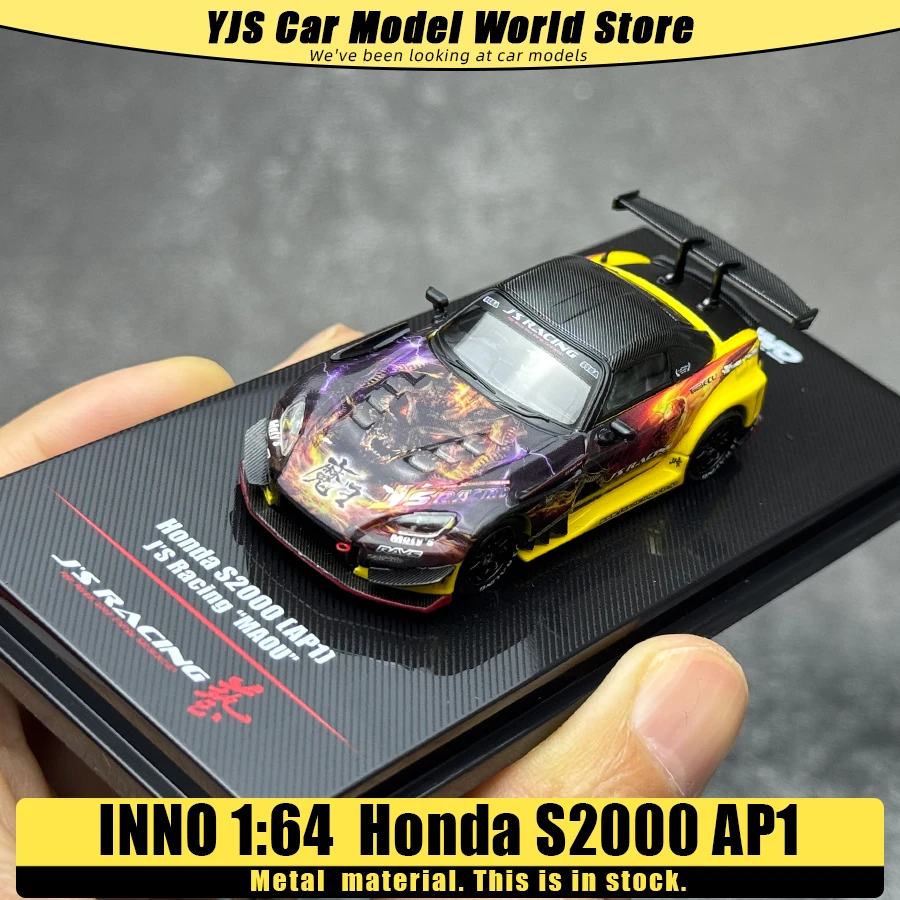 

INNO 1/64 Honda S2000 AP1 Metal Material Car Model - Classic Car - Collection - Static Decoration Piece - Holiday Gift