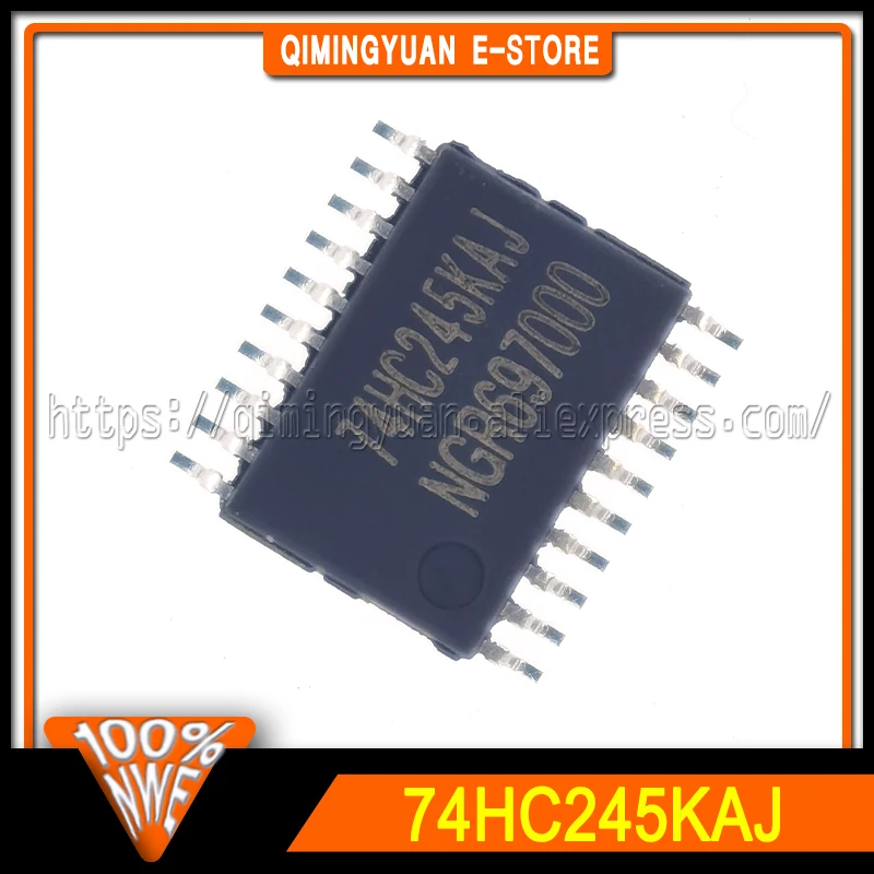 5~100PCS/LOT 74HC245KAJ 8-bit bidirectional bus transceiver  TSSOP-20 100% New Original In Stock