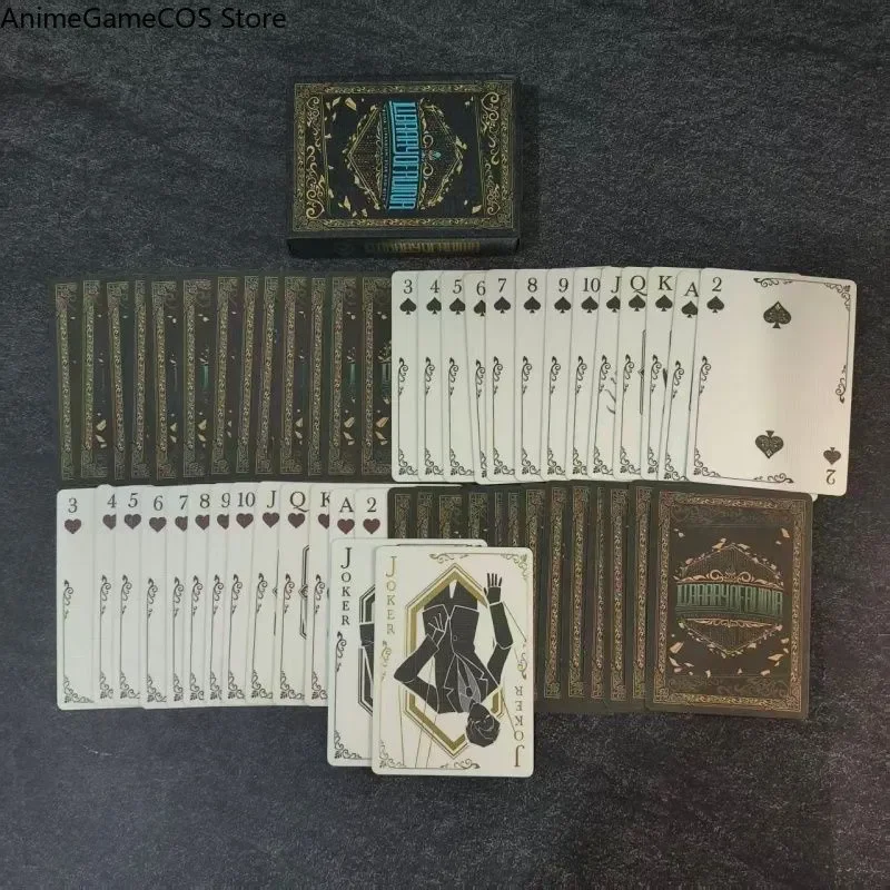 Anime Library Of Ruina Cosplay Game 54pcs Playing Cards Figures Fans Collection small card Accessories Ornament Xmas Gift