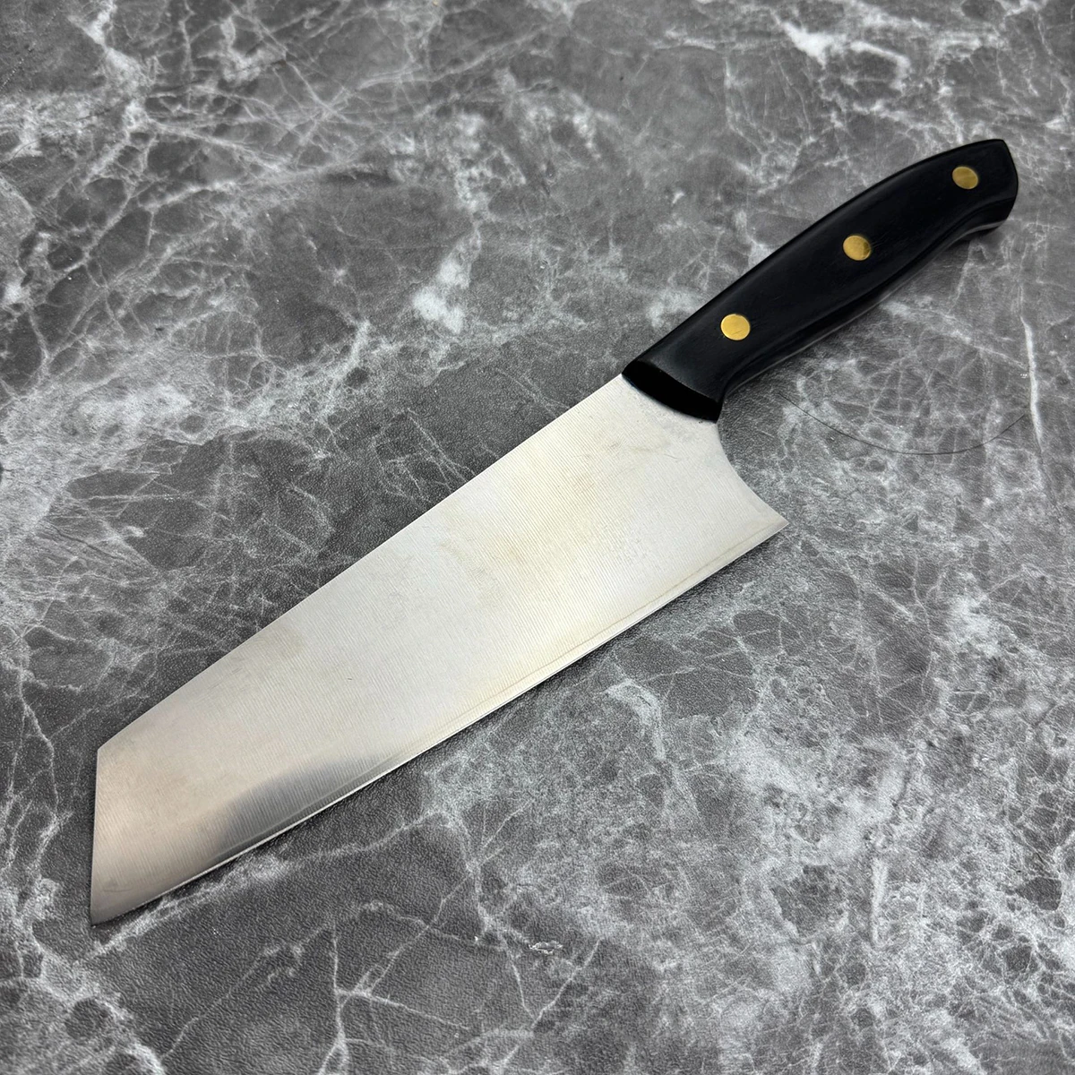 7 Inch Kiritsuke Knife San Mei Steel 9Cr18Mov Blade Wood Handle Chef Cleaver Meat Slicing Vegetables Kitchen Knife Cooking Tools