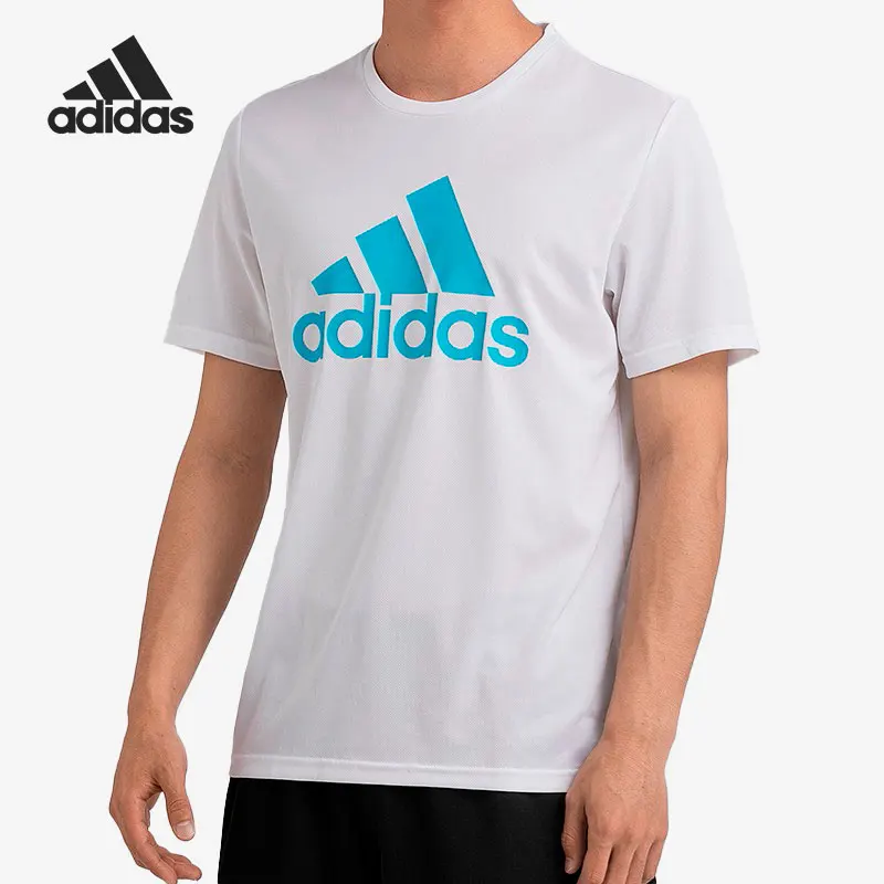 Adidas Official Authentic Season New Men's Round Neck Breathable Sports Short Sleeve T-Shirt FT9735