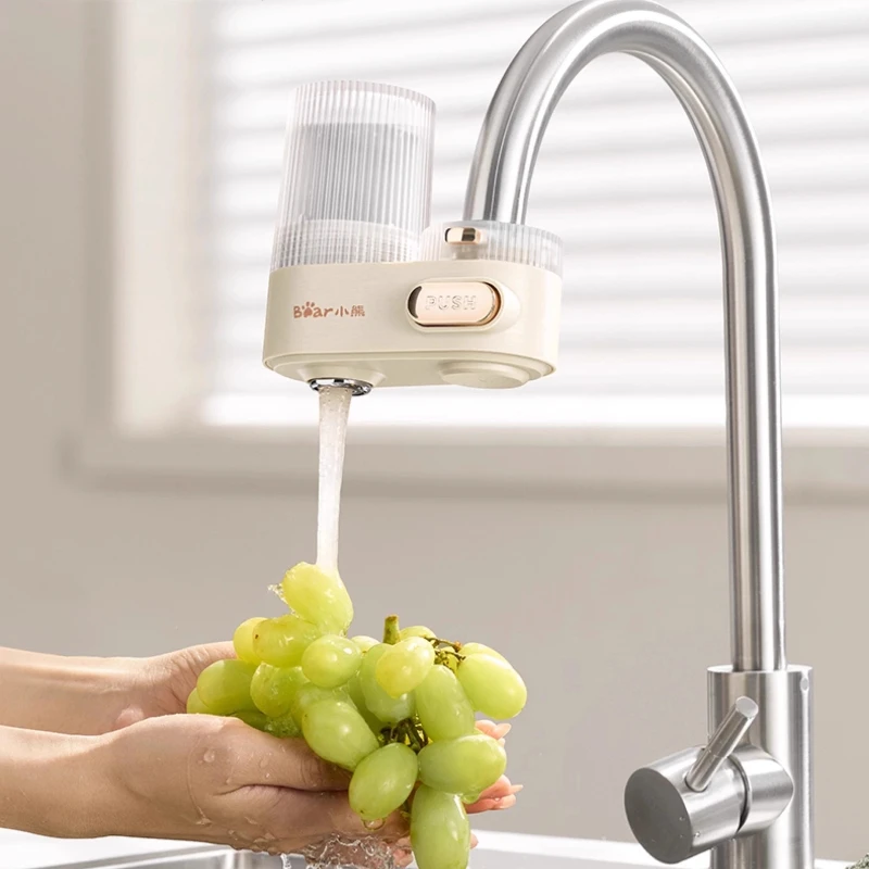 Bear faucet filter Household tap water water purifier Vegetables and fruits remove pesticide residues Front water purifier