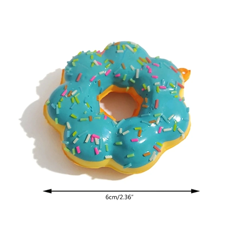 Soft Artificial Bread Donut Stress Relief Toy Squeeze Toy Simulation Cake Model