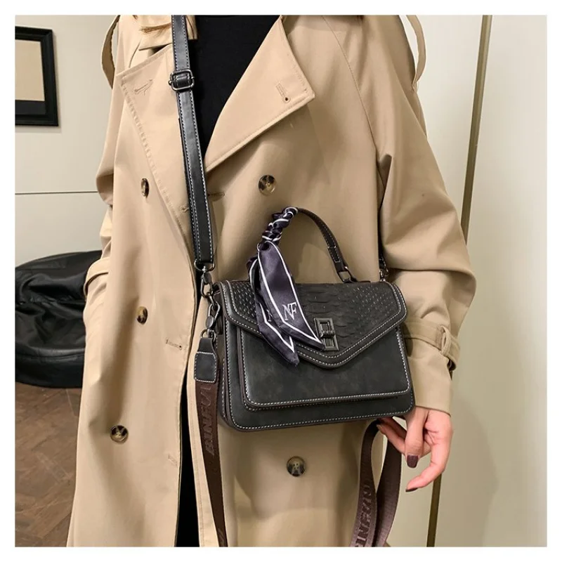 

Classic Popular Elegant Leather Shoulder Bag For Women By Luxury Brand Famous Designer Messenger Style Chic