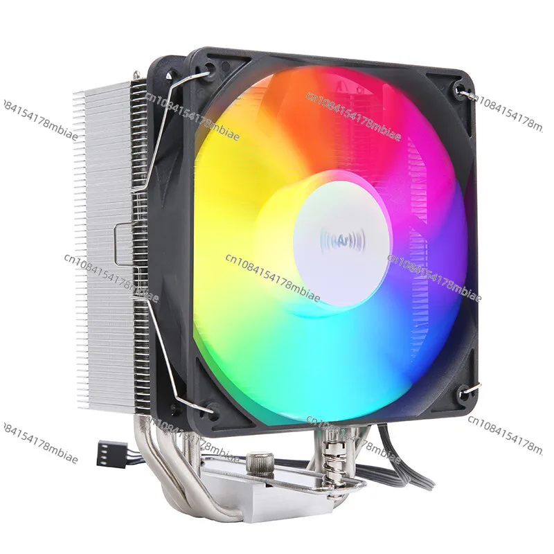 AK120 MINI CPU Mute Itx MINI Tower Radiator Dual Platform 5 Heat Pipe Pure Copper Mirror Bottom