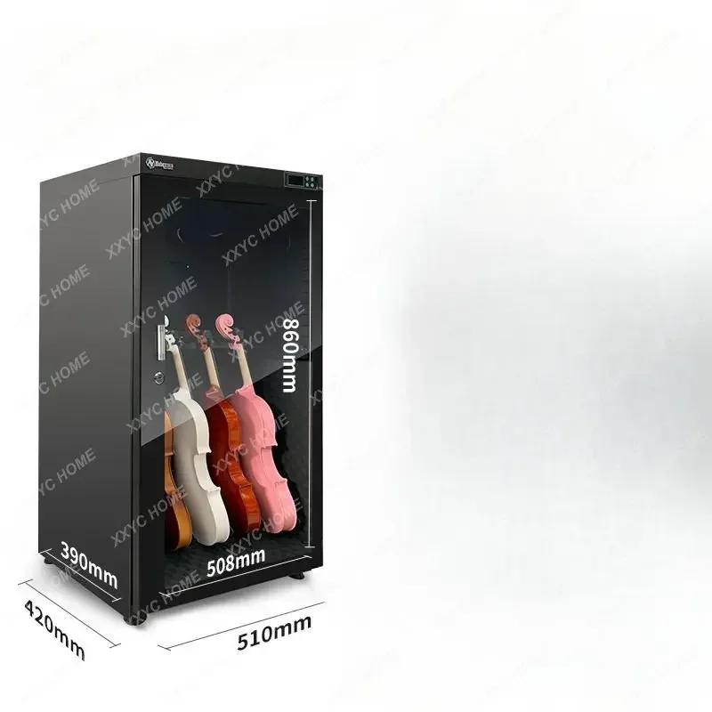 constant moisture-proof drying box, violin, bass, moisturizing dehumidification, musical instrument constant humidity cabinet