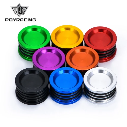 Cubierta de sello de árbol de levas, tapa de tapón Triple, junta tórica, repuesto frontal de aluminio para Motor de la serie Honda Acura B D H F