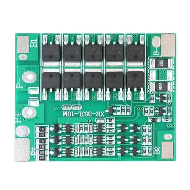 ● Carte de protection de batterie lithium AC62 3S 12,6 V 40 A, carte de charge de batterie 18650, carte d'égalisation et de protection de puissance