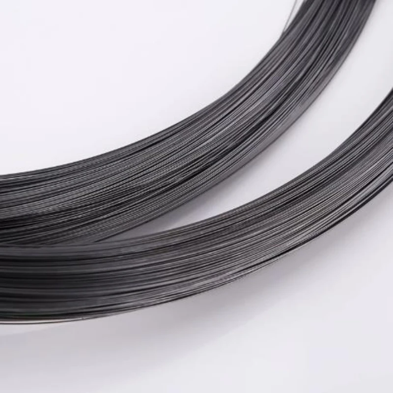 5/10/20Meters T9A High Strength Spring Steel Wire Diameter 0.15mm-2.5mm Single Strand High Carbon Black Steel Wire