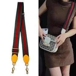 Naylon Örgü Çanta Askısı Kadın Renkli Sapanlar Crossbody Messenger omuzdan askili çanta Aksesuarları Ayarlanabilir Kemerler Çanta Askıları