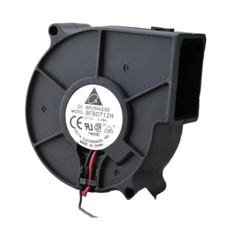 for Delta BFB0712H 7530 12V 0.36A Projector Blower Centrifugal Fan Cooling Projectors, Servers, and Electronics