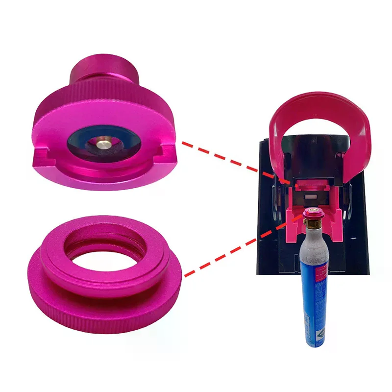 Quick Connecting CO2 Conversion Unit for Sodastream Blue 60L, Suitable for DUO/Art/Terra/Crystal 3.0/Gaia, with TR21-4 Threads