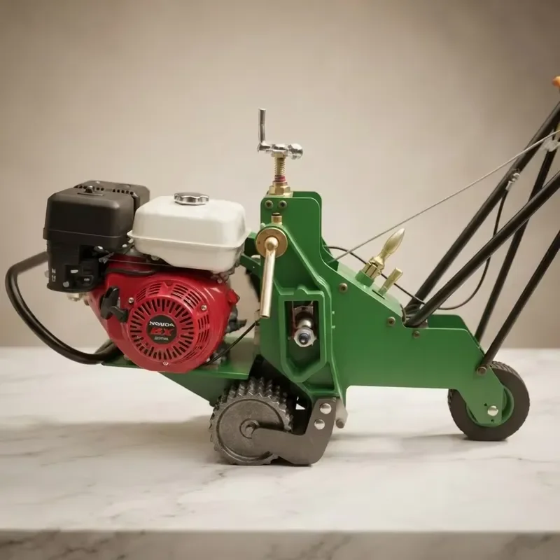 Portable Lawn Sod Cutting Equipment 4-Stroke Engine Low Vibration for Villa Golf Course Turf Paving