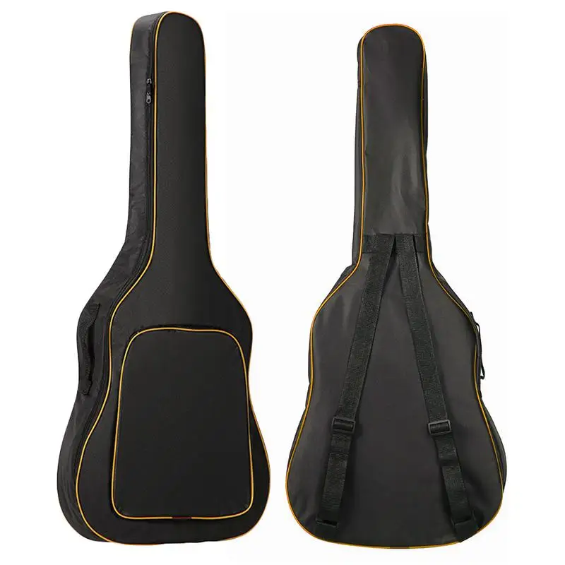 Guitar Backpack Case Acoustic Bass Case Thick 0.19in Padded Acoustic Guitar Shoulder Bag For Avoiding Dust Large Capacity