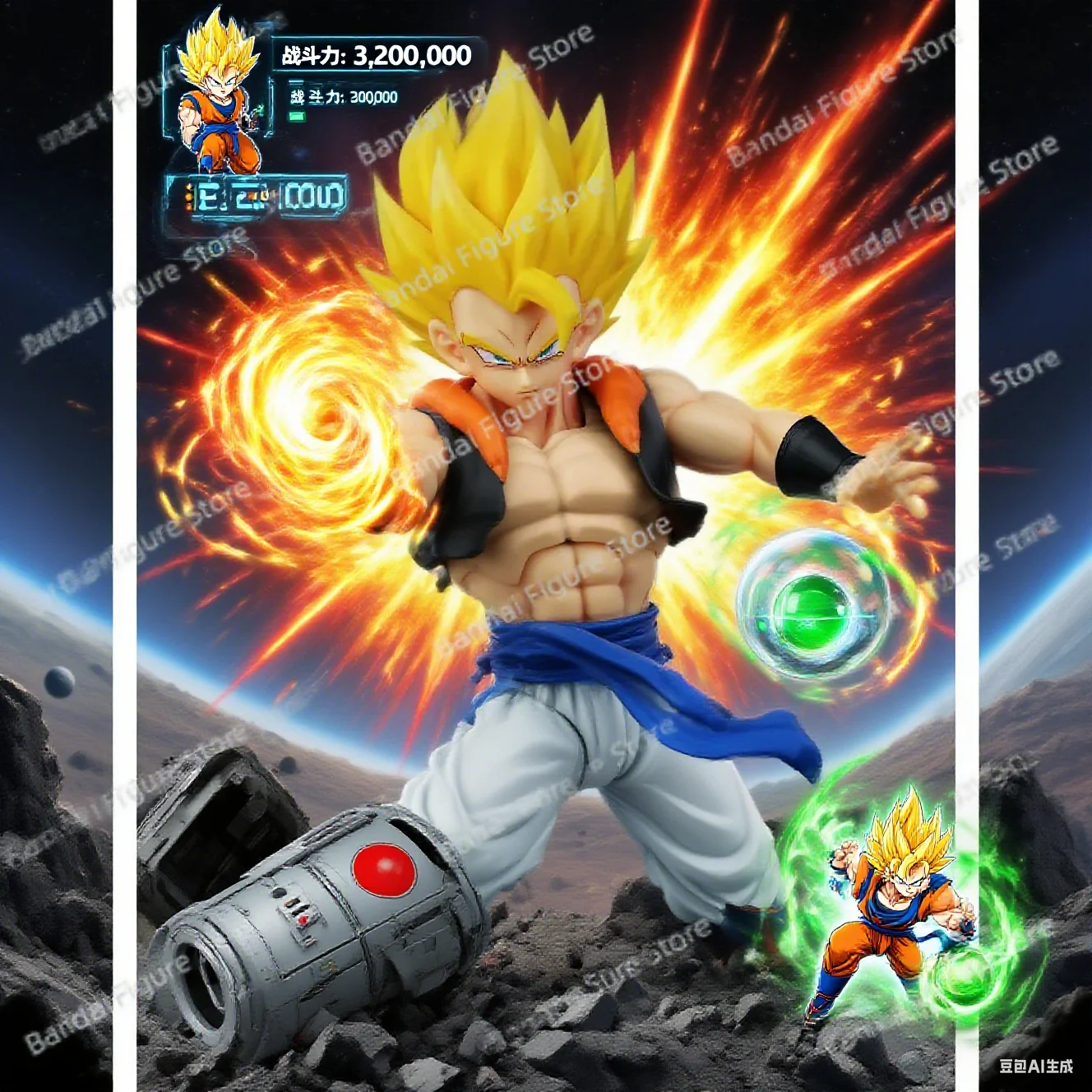 

Tonsenarttoys Kamione Dragon Ball Z SHF Super Saiyan SSJ SSJ2 Gogeta Son Goku Trunks Anime Action Figures Toys Models Gift