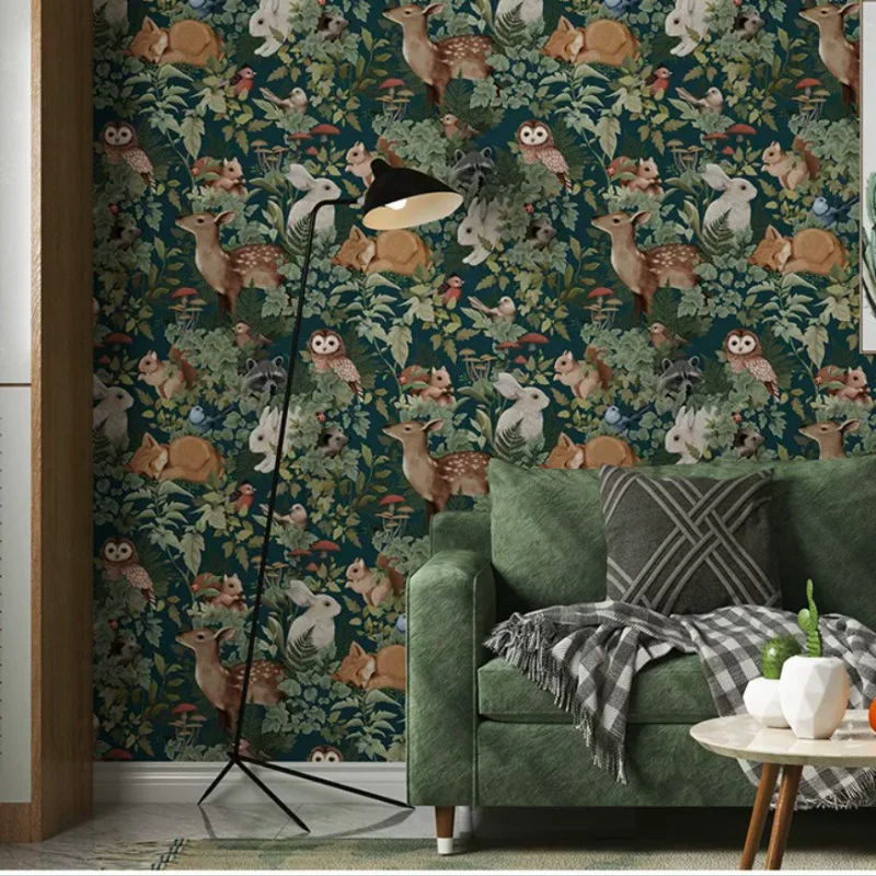 

Custom Wallpaper Vintage Flowers background wall Southeast Asia Tropical Plant wallpaper for bedroom living room wall paper обои