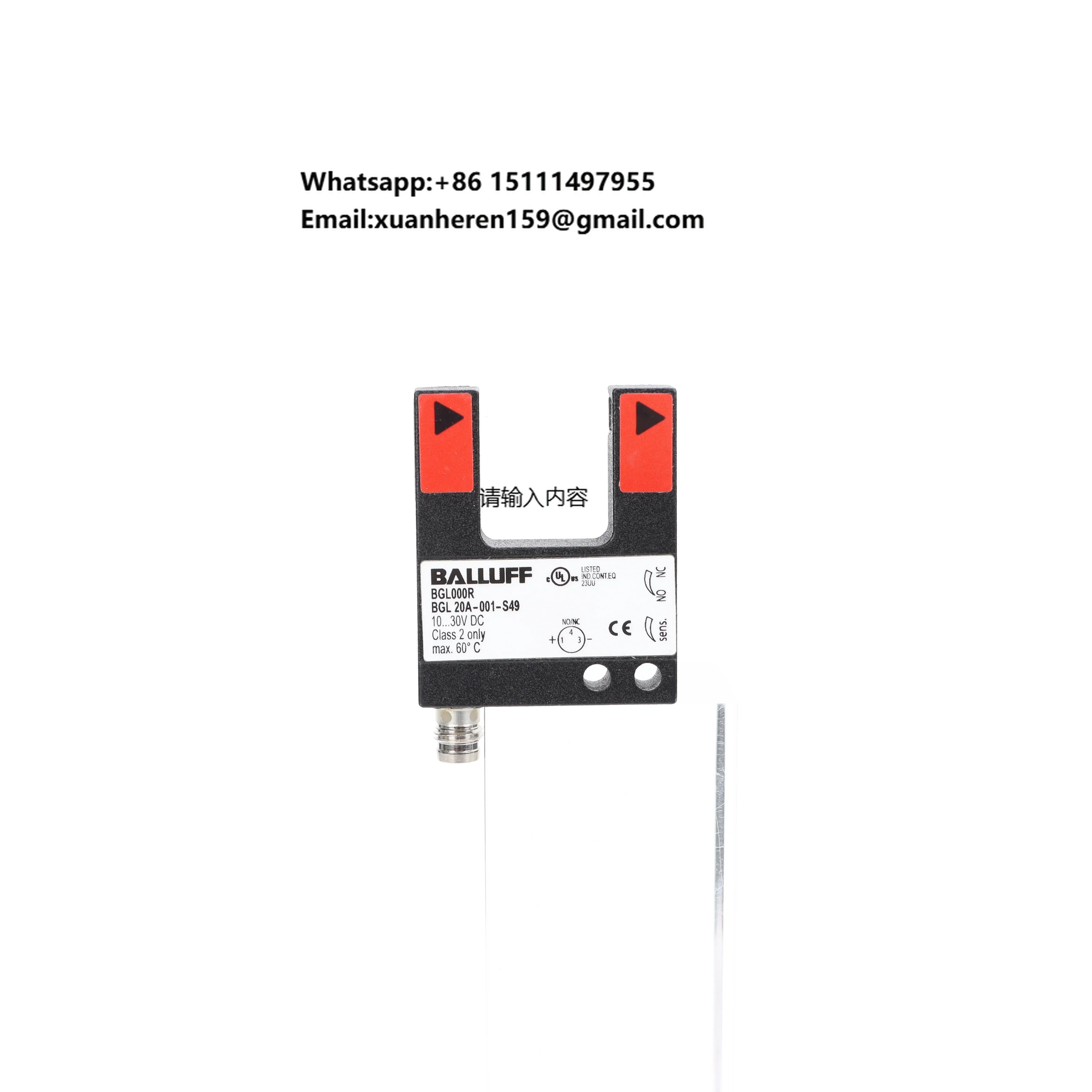 Fork Shaped Projectile Sensor  BGL 20A-001-S49 BGL 20A-002 003 005  008-S49 Direct Reverse Sensor Infrared Photoelectric Sensor