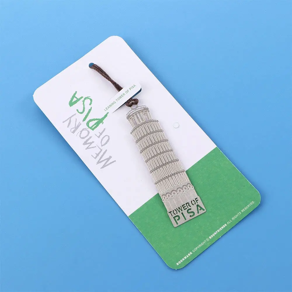 Supplies School Supply Paper Clips Statue of Liberty Vintage Modeling Mark Page European Bookmark Big Ben Bookmark Eiffel Tower
