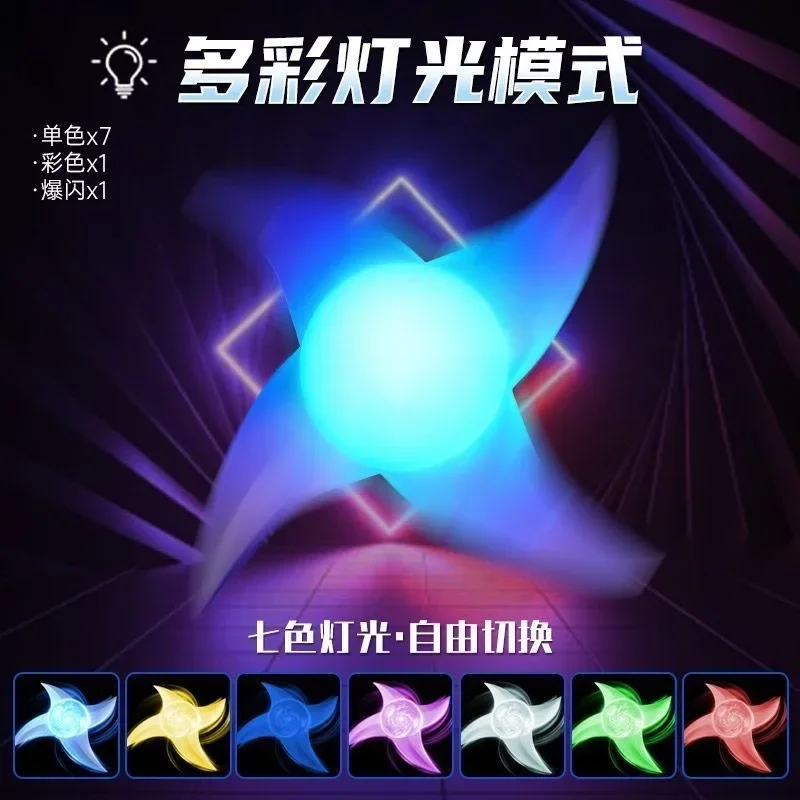 LED Rotating Luminous Handheld Orb Prop Rechargeable Halloween Cos Accessory Party Stage Decor Gift