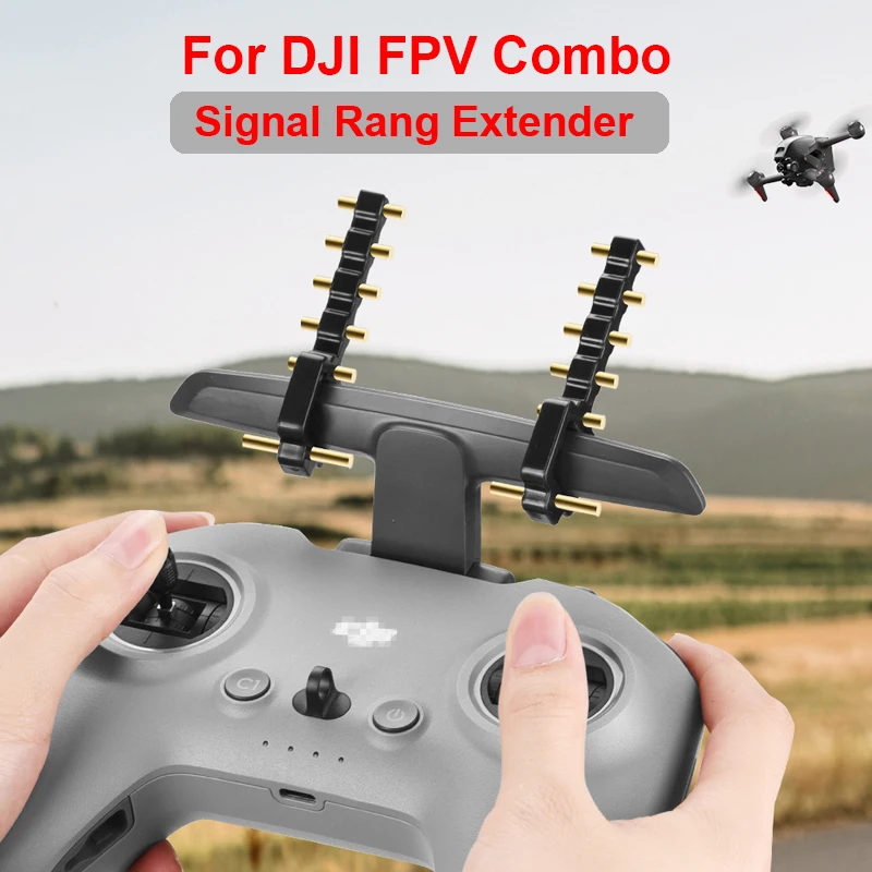 5.8Ghz Yagi Antenna Amplifier Signal Booster For DJI FPV/Avata Remote Control 2 Signal Booster Range Extender Drone Accessory