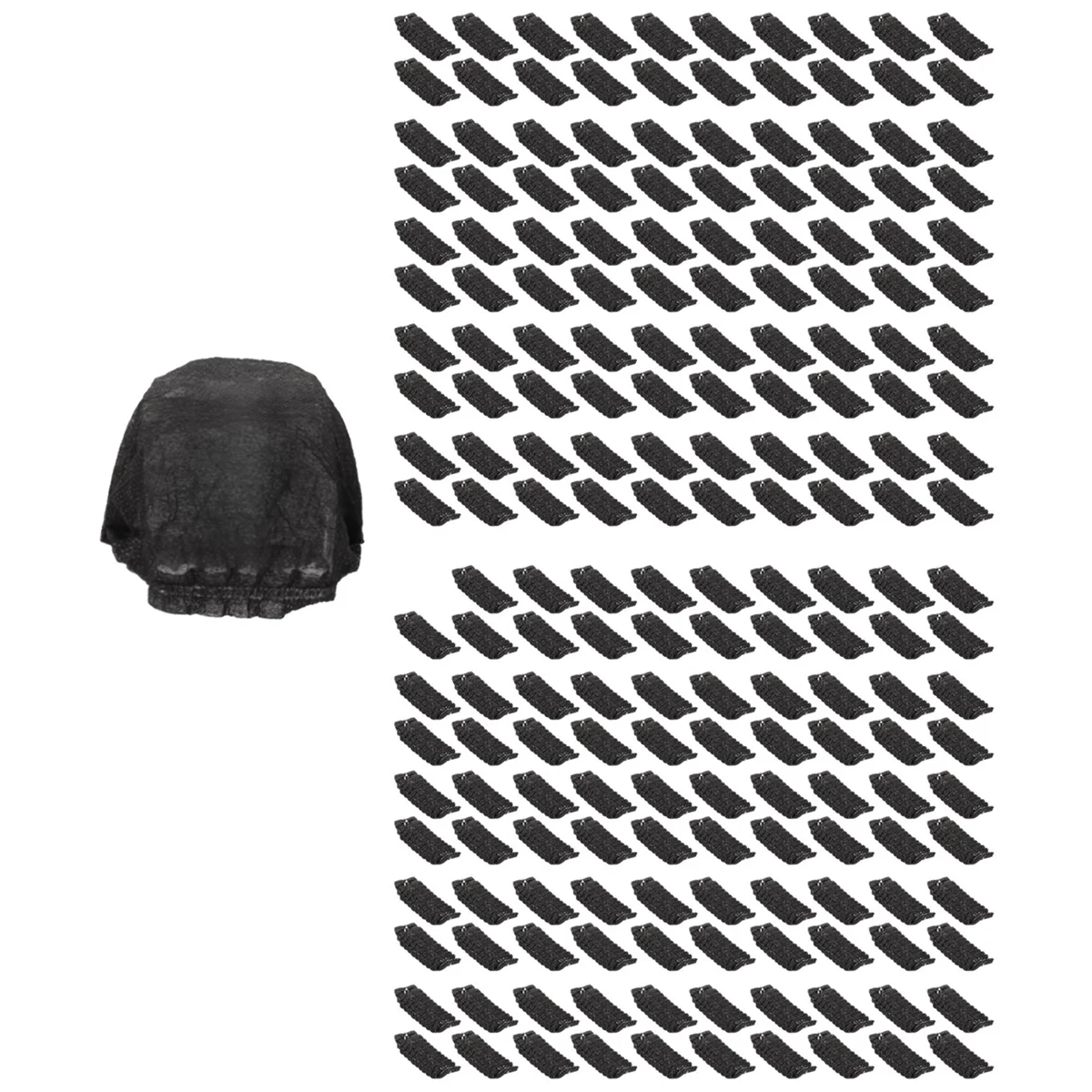 200 Pcs Black Disposable Microphone Covers Karaoke Anti-Splash Mic Cover Dust-Proof Accessories