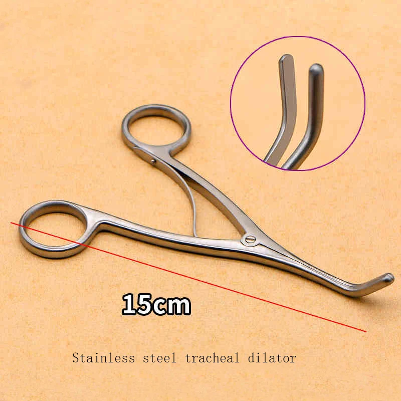 

Two-leaf trachea dilator forceps, trachea spreader, ear, nose and throat instruments, nasal cavity to open the mouth spreader