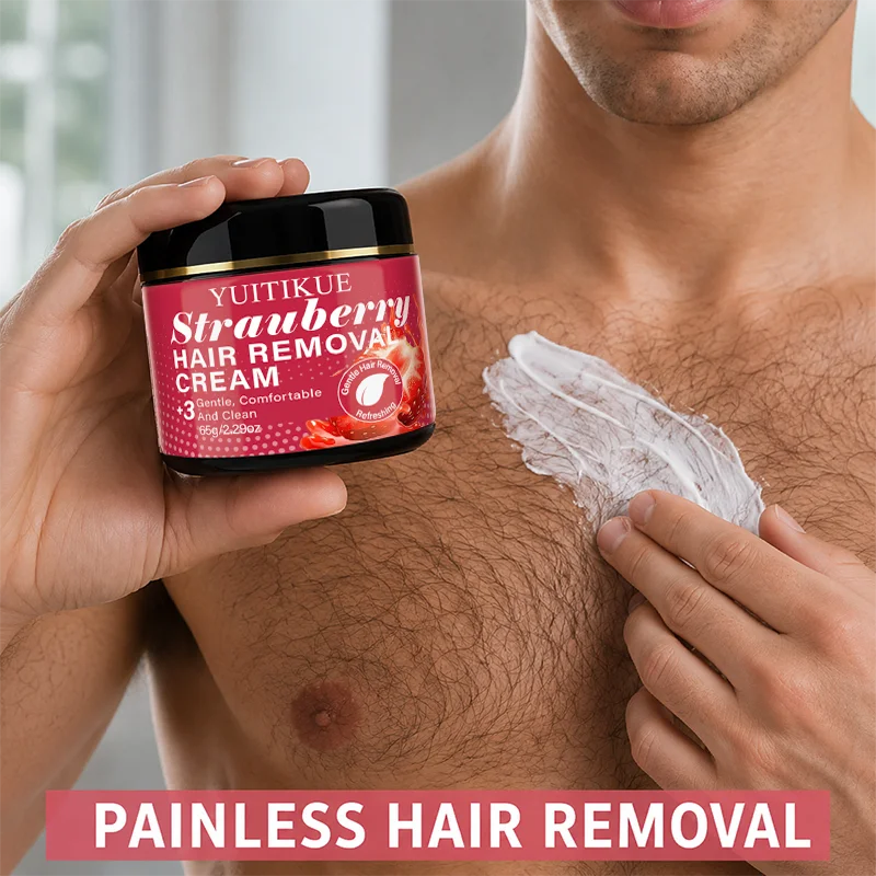 YUITIKUE 65g Erdbeerduft Haare – Hair Removal Cream Bewertung und Preis