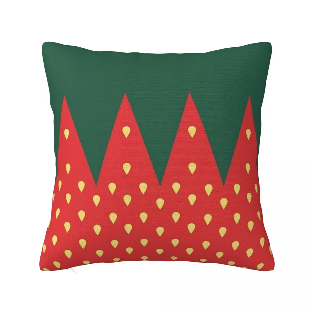 

Cute Cartoon Strawberry Bon Bon Pillowcase Soft Polyester Cushion Cover Decorative Throw Pillow Case Cover Home Zippered 18''