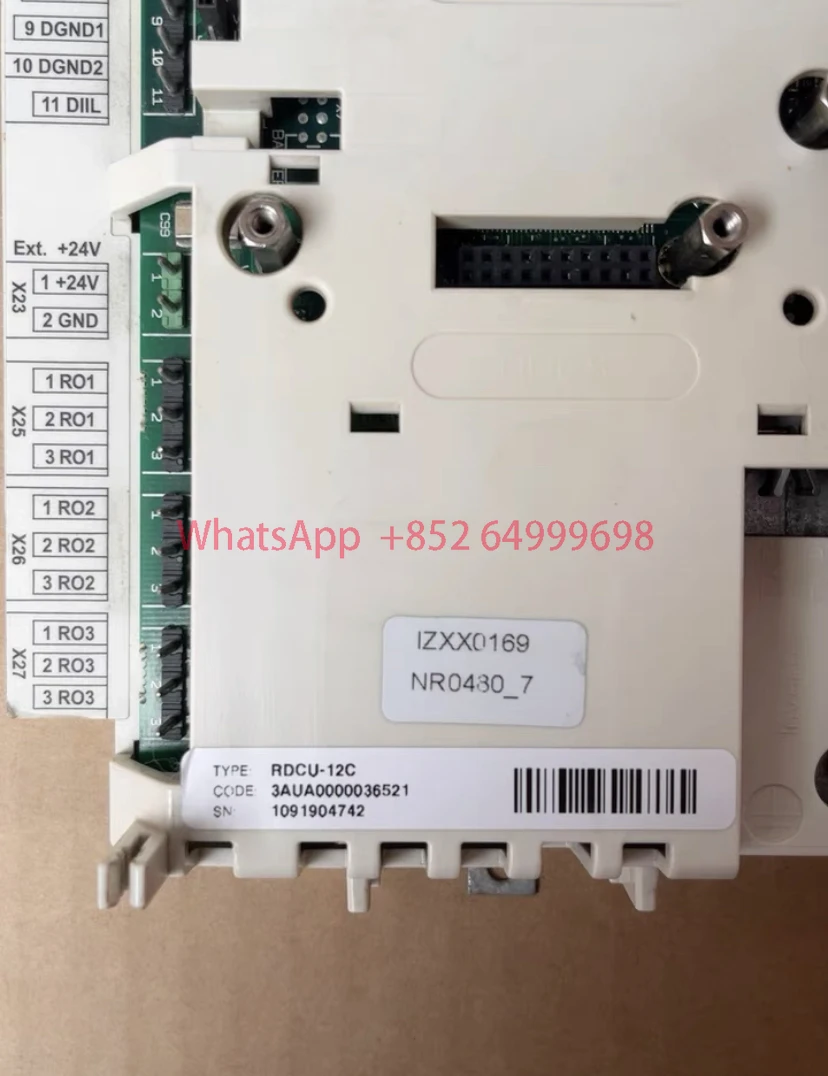 Gebruikt RDCU-12C Inverter Moederbord Standaard Software ASXR7360 ok getest