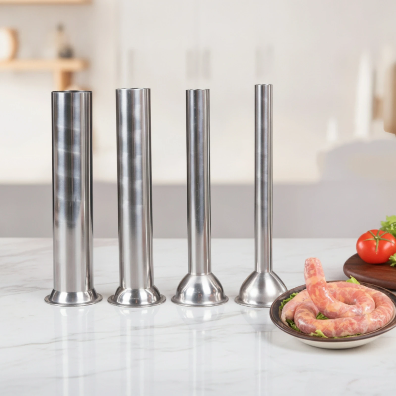 4 Parça Sosis Doldurma Hunisi  - Meat Grinder Attachment incelemesi ve fiyatı