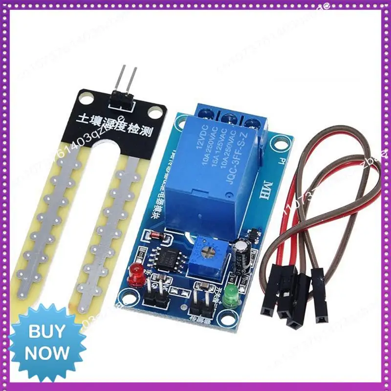 Hot Ltem Soil Moisture Sensor Relay Control Module Automatic Watering Of The Humidity Starting Switch