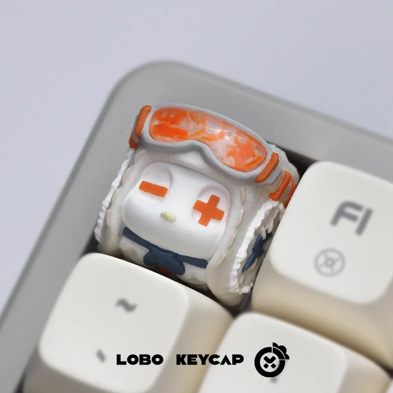 cartoon Series Theme Keycaps Mechanical Keyboard Layered Dropping Glue PC Gaming Keyboard Collection Gift custom Keycaps