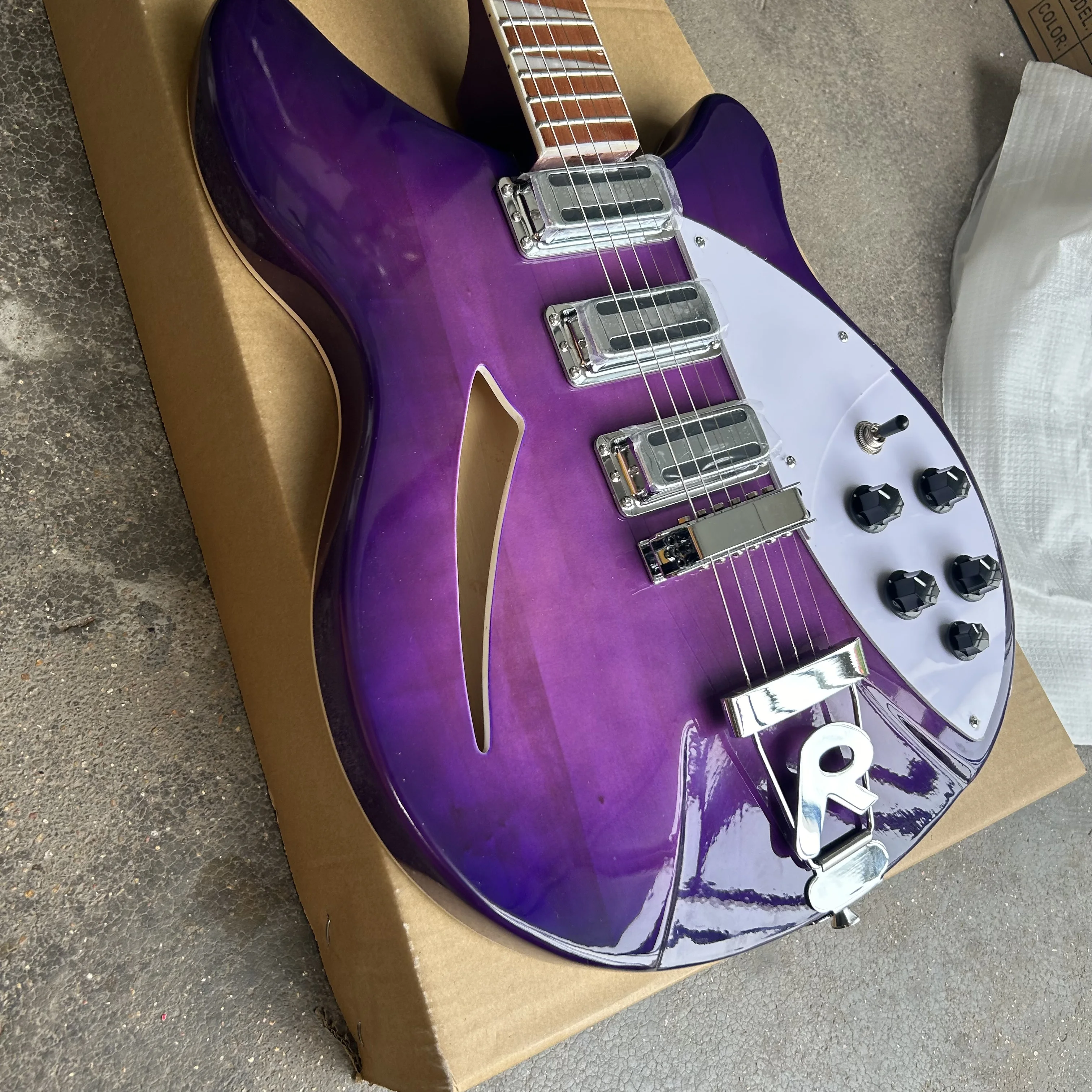 360 electric guitar, 6-series purple, in stock, wholesale and retail