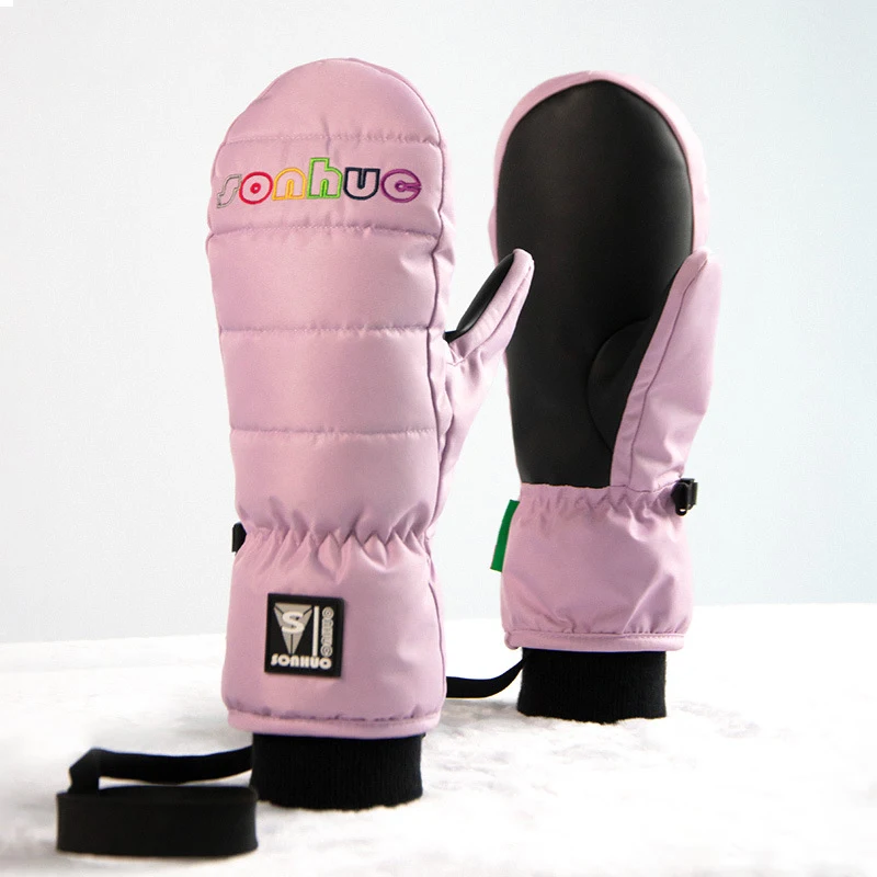 

2026 зимние водонепроницаемые теплые женские зимние перчатки для спорта на открытом воздухе, горные мужские лыжные варежки, мотоциклетные изолированные варежки для сноуборда