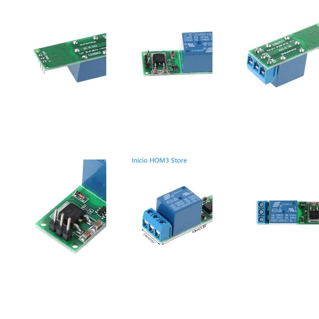 A5YD 6-24V Flip-Flop for Latch Bistable Self-locking Low Trigger Module