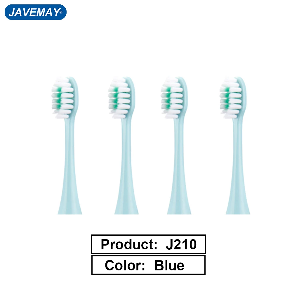 J210 Electric Toothbrush Head Soft Brush Head BRUSHHEADJ210 Sensitive Replacement Nozzle for JAVEMAY Products