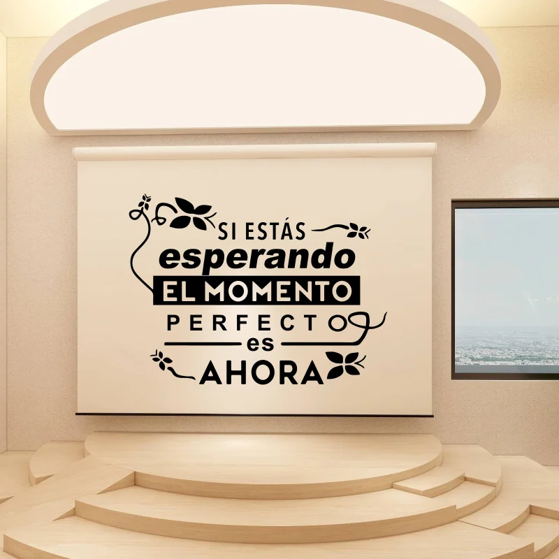 

Beauty Spanish Letter Vinyl Stickers Decor Living Room Bedroom Removable Wall Decal Home Decor For Living Room decal 425