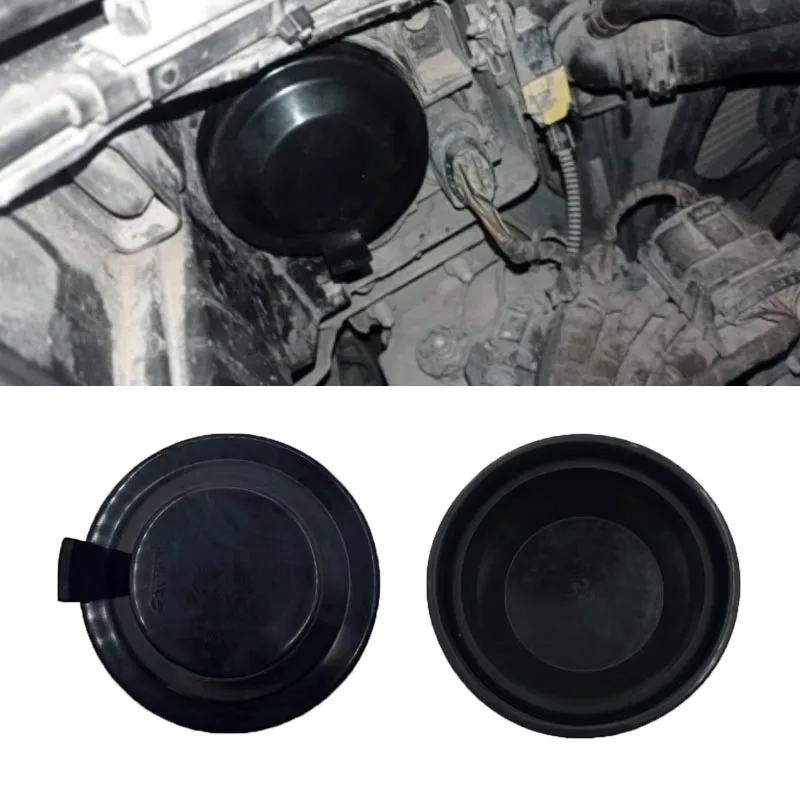1/2X For Vw Passat B7 Polo 4 9N Touran Jetta 5 For Skoda Octavia 2 A5 For Audi A4 B8 Rapid Headlight Seal Cover Dust Cap Lid