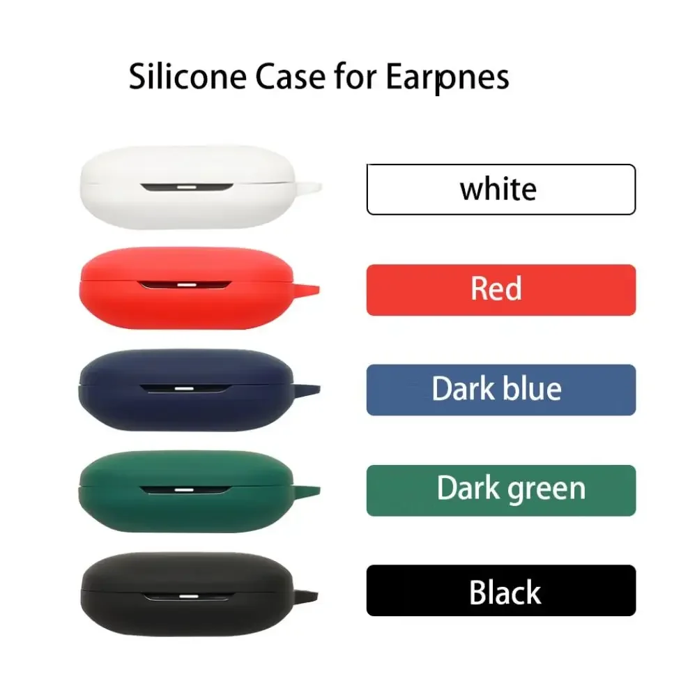 Anti-fall Earphone Case Silicone with Keyring Headphone Protective Case Anti Scratch Shockproof for EDIFIER Comfo SE